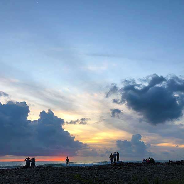 Sunset at Playa Dominical, Costa Rica