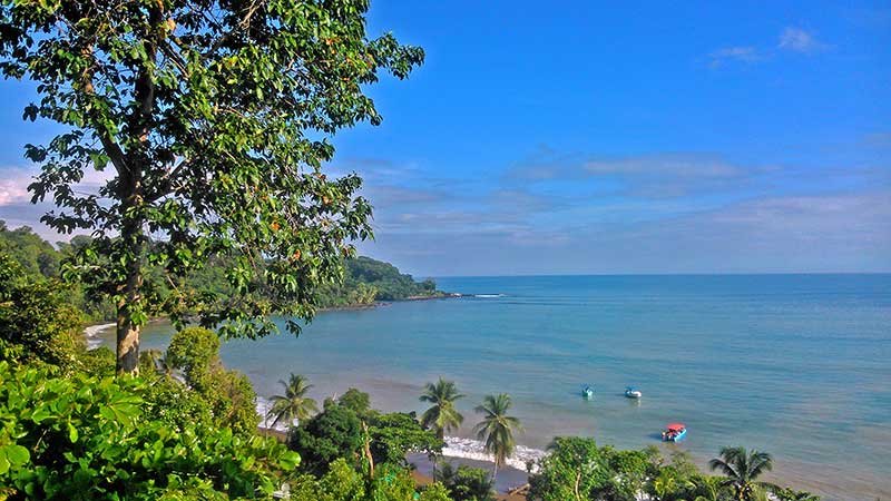 Drake Bay in the Osa Peninsula in southern Pacific Costa Rica