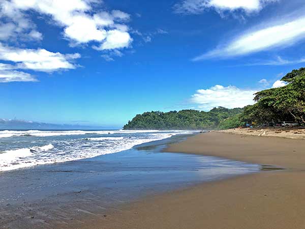 Playa Hermosa near Uvita, Costa Rica - a surfer's paradise!